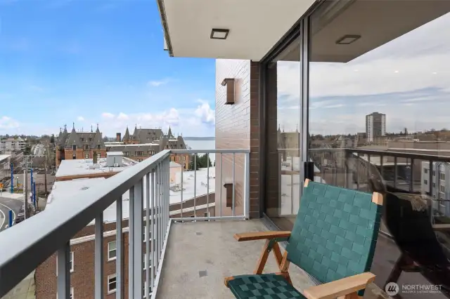 A different perspective view from this balcony.