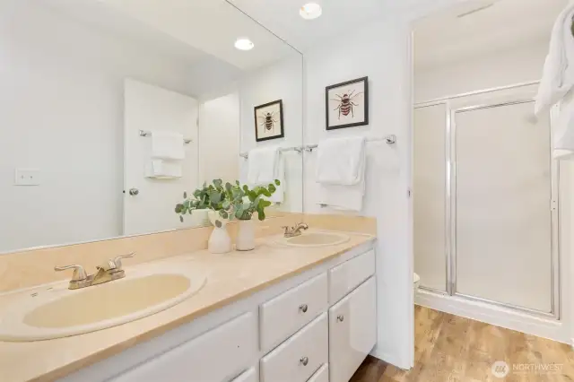 Retreat to your owner’s suite with its own fireplace, balcony, walk-in closet and ensuite