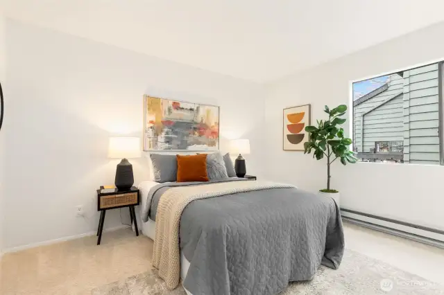 Spacious main floor 2nd bedroom