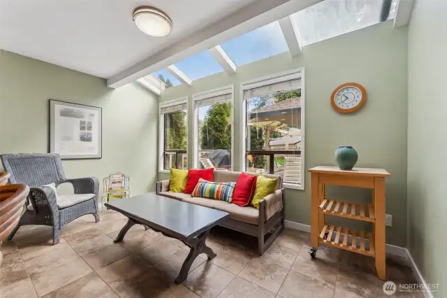 Sun room area off kitchen!