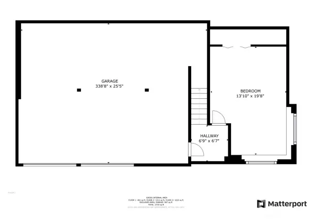 Finished basement with 4th bedroom and 2 1/2 garage bays. You'll appreciate the extra space to use for projects, and/or storage.