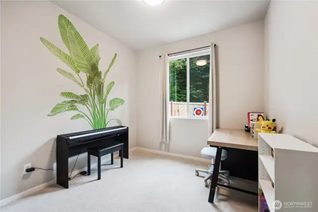 Middle bedroom off hallway