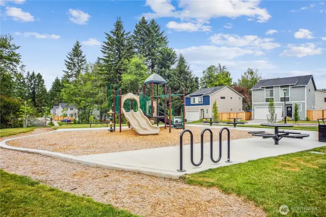 Neighborhood play park down the street on 23rd Ct NE