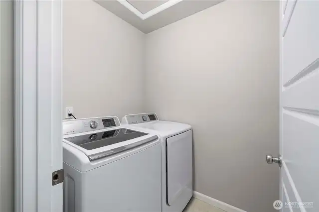 upstairs laundry