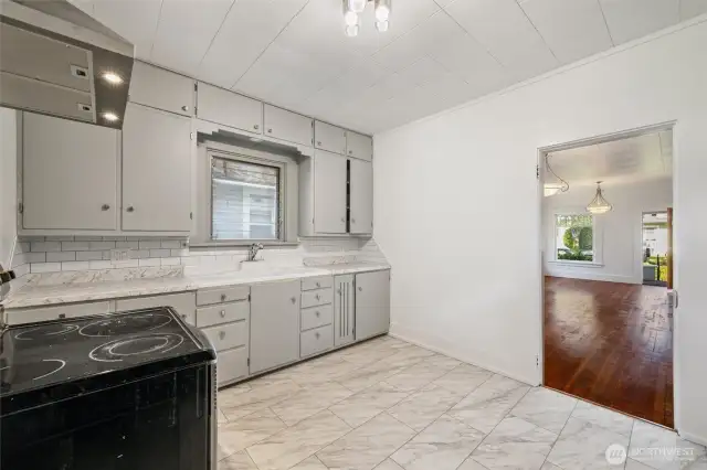 Updated electrical and plumbing to allow for a functional kitchen for any investment home or commercial/office needs.
