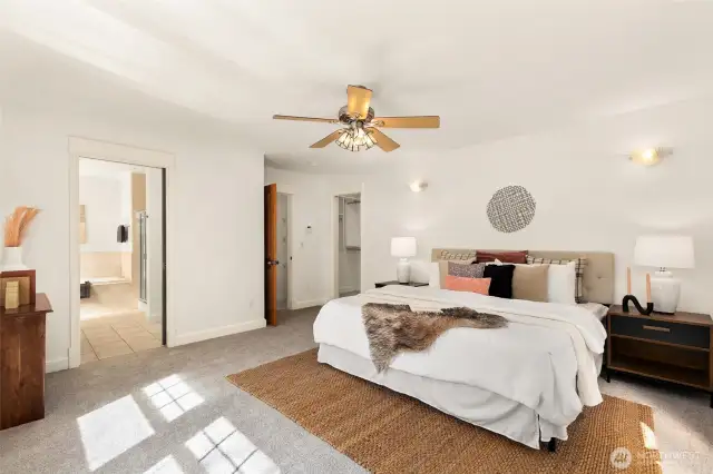 large pimary suite