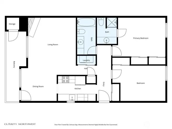Floor Plan of Condo