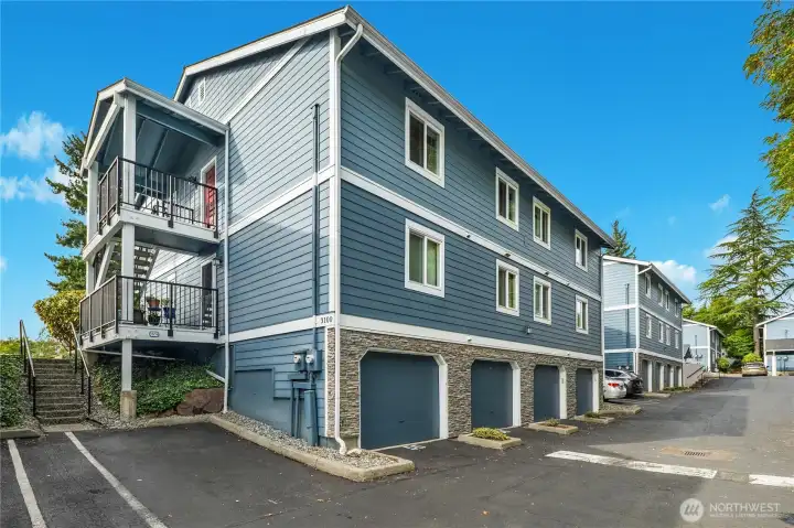 Condo on tandem 2-car (56) is 2nd from left
