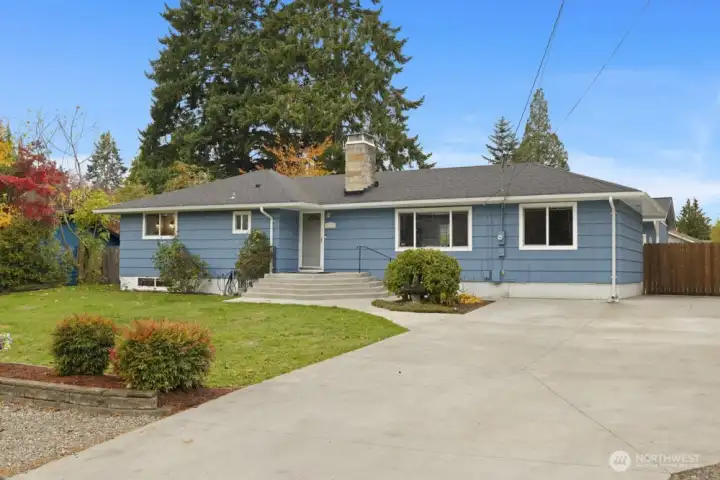 New driveway and steps in 2020.