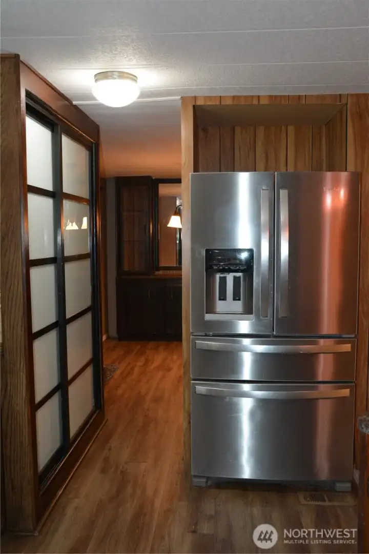 Pantry and entrance to dining area~