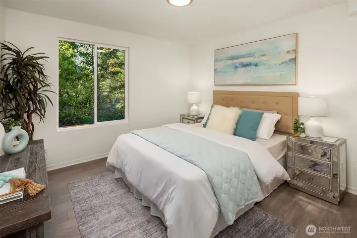 Bedroom 1 offering flexible use.