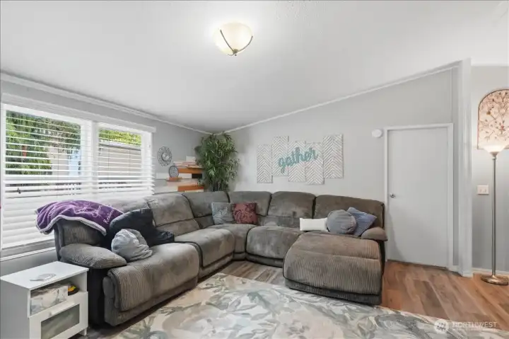 Another angle of the living room.