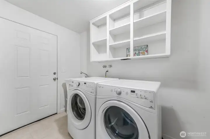Utility Room washer and dryer included