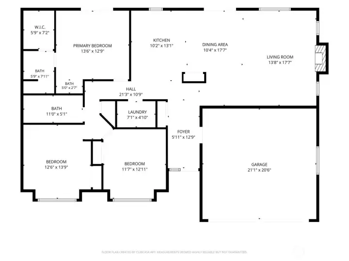floor plan of home