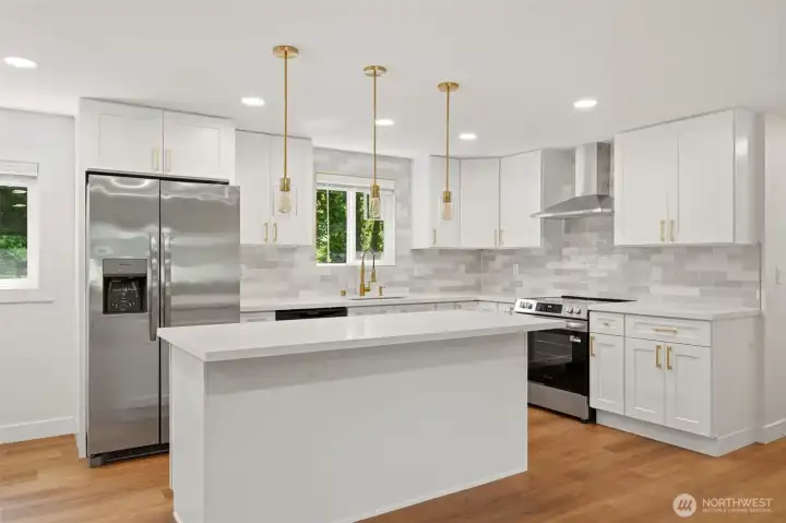 All new everything, including cabinets & appliances.