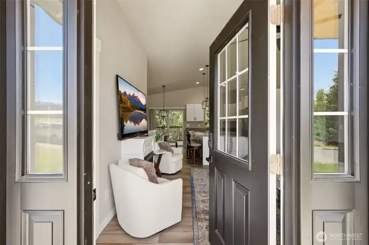 front door