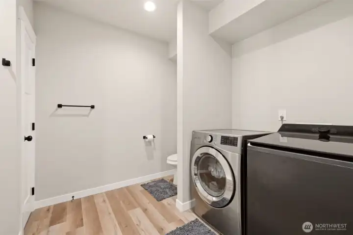 lower bathroom-laundry