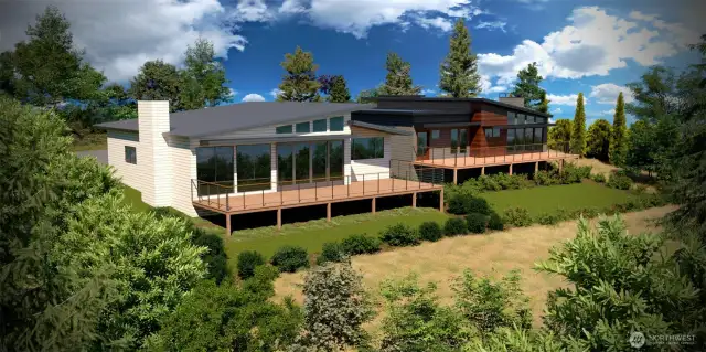 House renderings to offer ideas to your client