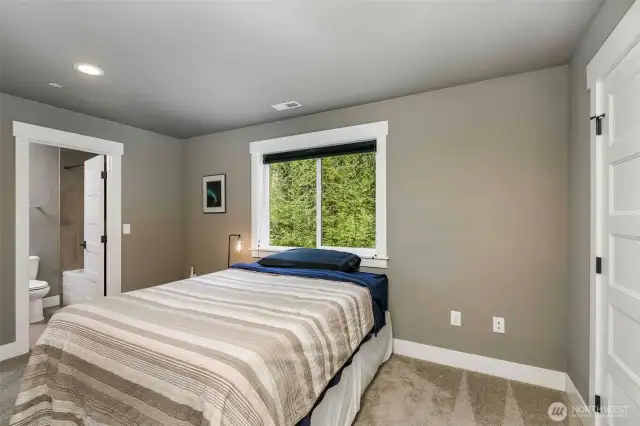 Upper level fourth bedroom.