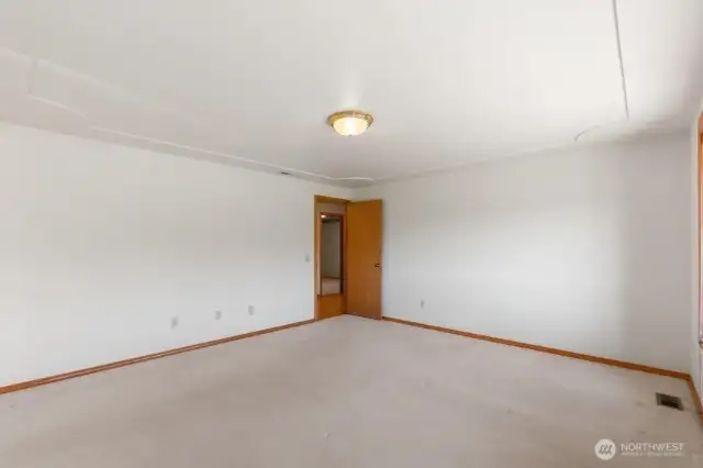 The Primary bedroom.