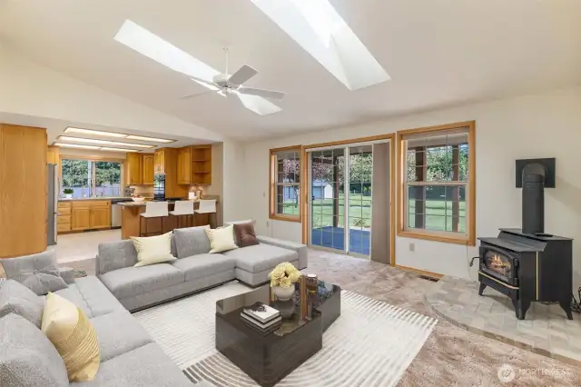 Living Room (Virtually Staged)