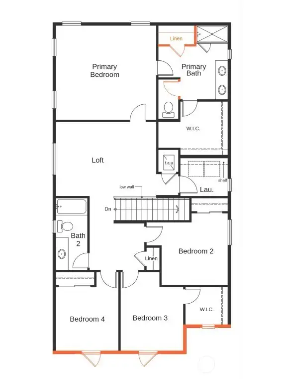 Second floor with Loft