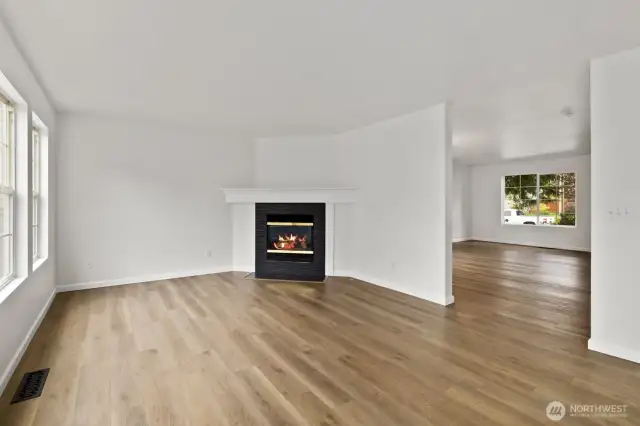 Bright, open, and welcoming! A fantastic floor plan with great flow throughout.