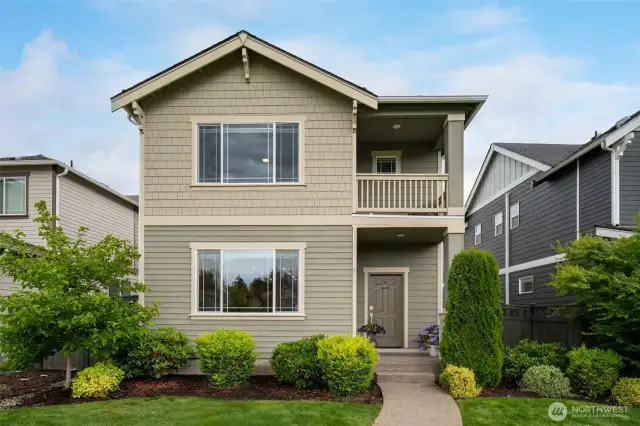 Landscaping maintained by HOA