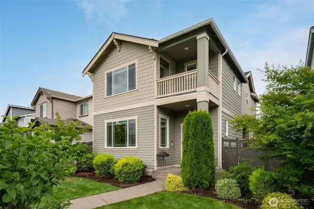 2 Story home with balcony off Primary Suite