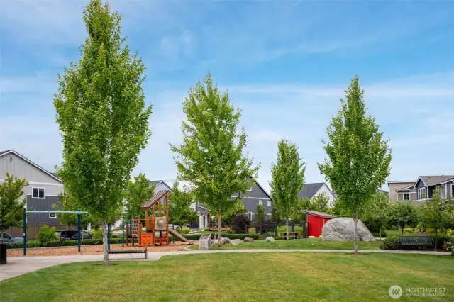 Community play area just steps away from your front door.