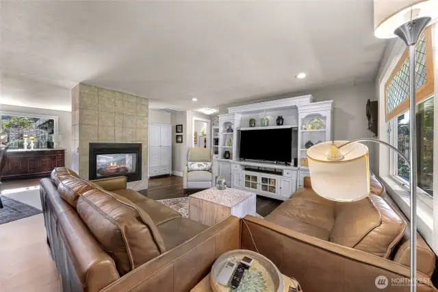 View of how open and bright this home is