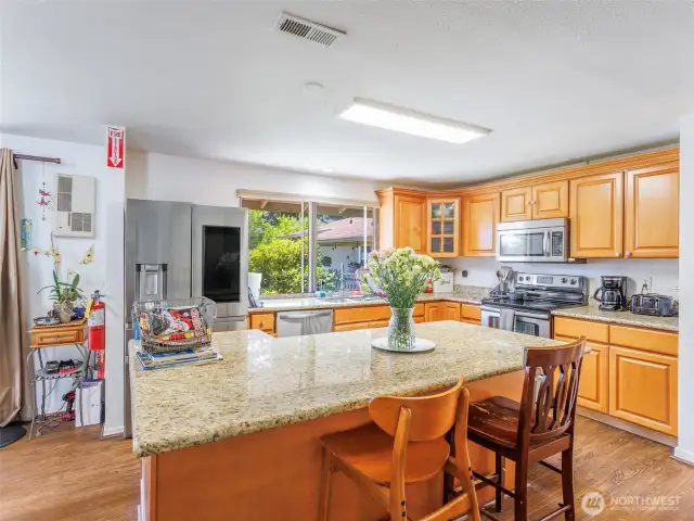 Main floor kitchen