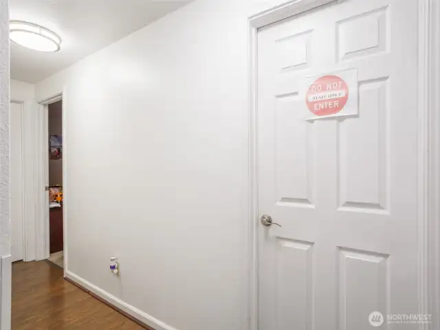 Main floor hallway