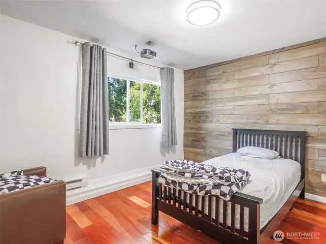 One downstairs bedroom