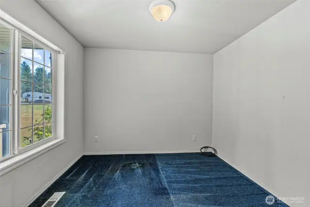 Front Finished Room - Great for an office!