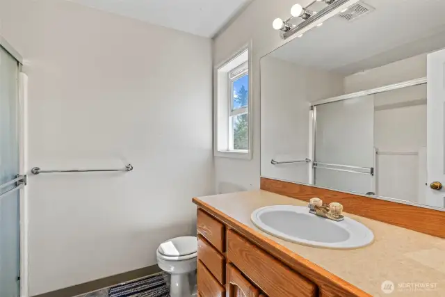 3/4 bath in Primary Suite