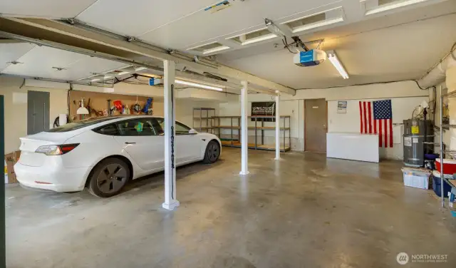 Oversized garage