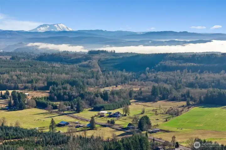 Stunning valley with territorial views