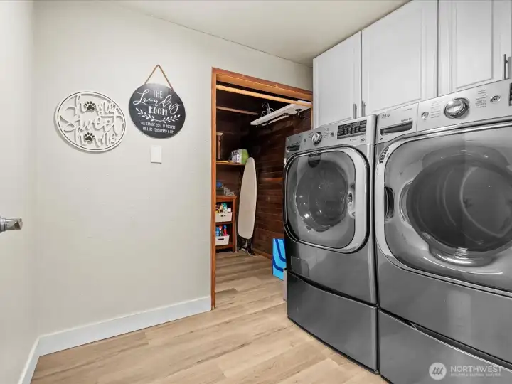 Spacious Area that Will Handle All Your Laundry Requirements.