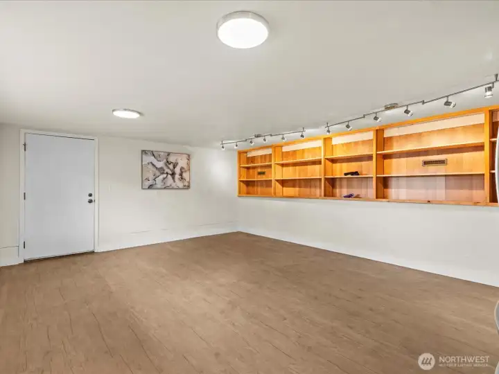 Welcome to One Section of the Full Finished Basement.