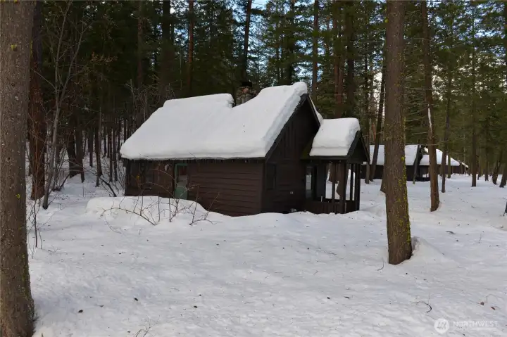 Near MVSTA Trails for direct skiing access