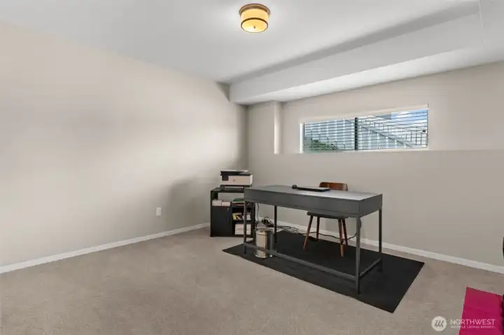 Downstairs office space