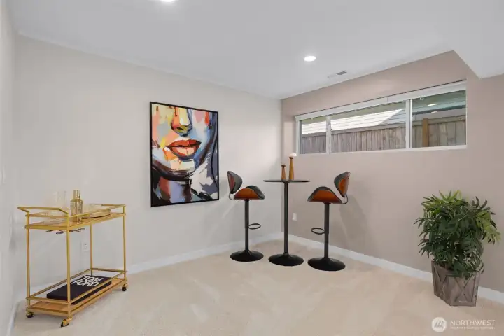 Plenty of space to make into what you need!