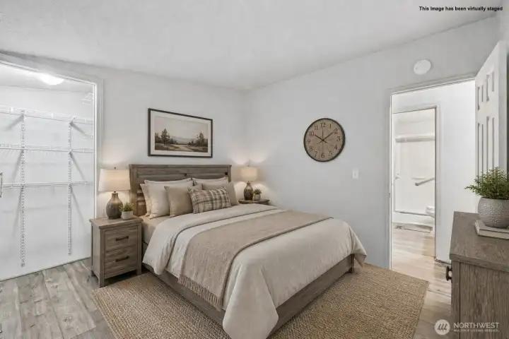 Bedroom 2 virtually staged