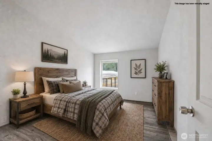 Bedroom 3 virtually staged
