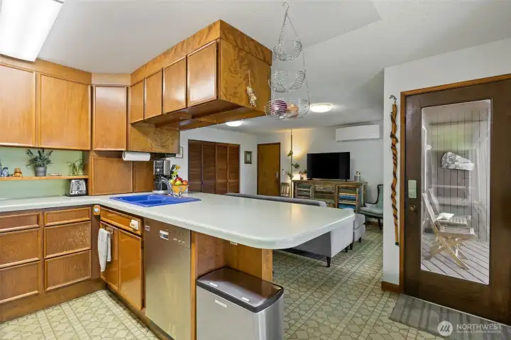 Kitchen with Miele DW