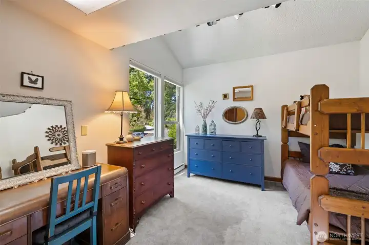 Bedroom with Loft space above