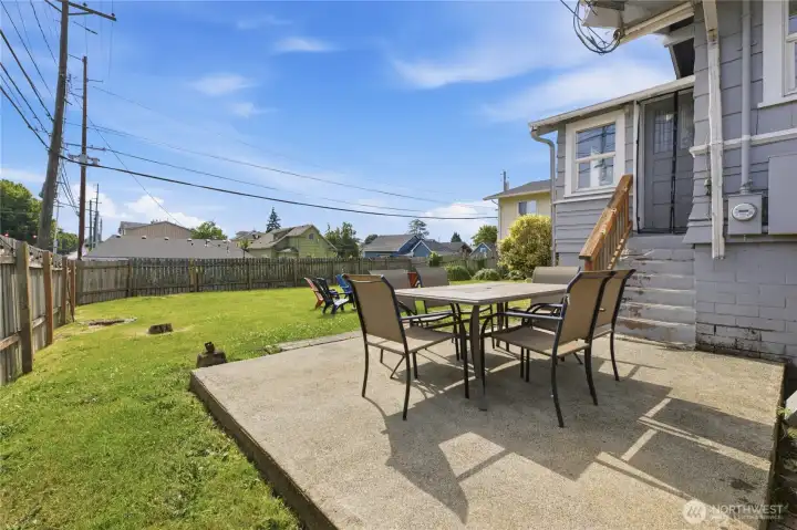 Back Patio