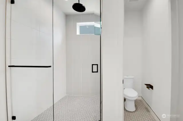 Master Bedroom Shower and Commode