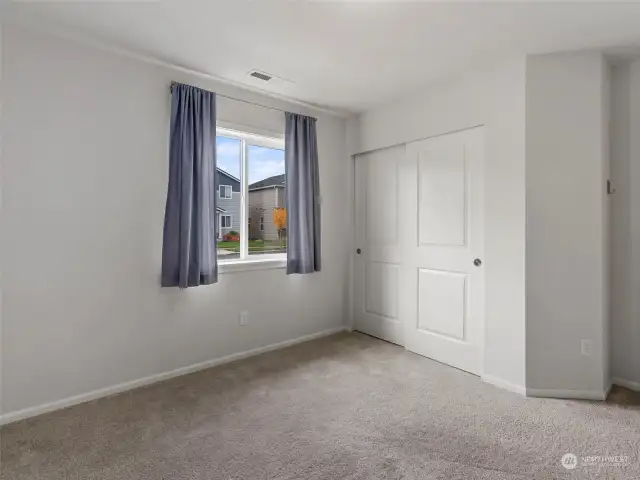 Front Bedroom with a closet #1